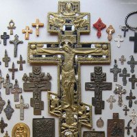 Освящение крестов, икон